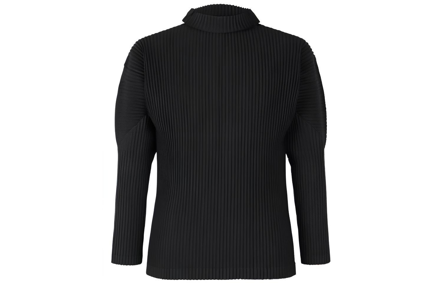 Футболка-водолазка Homme Plissé с рубчиком ISSEY MIYAKE, черный
Футболка-водолазка Homme Plissé с рубчиком ISSEY MIYAKE, черный