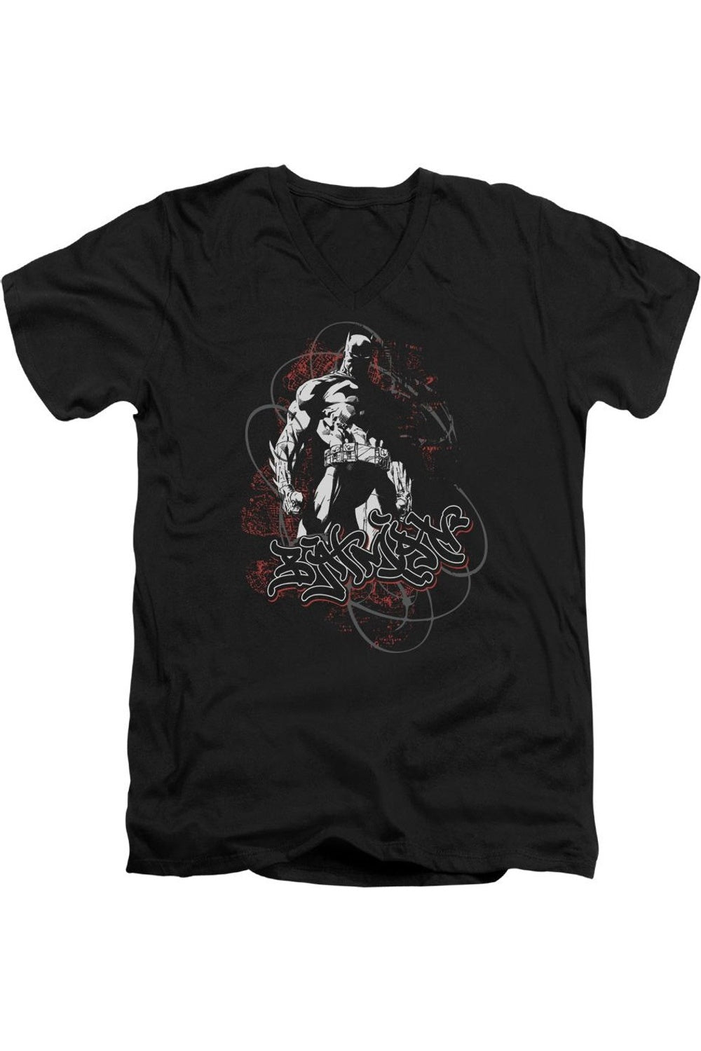 Футболка с коротким рукавом и V-образным вырезом для взрослых Batman Urban Gotham Gildan, черный
Футболка с коротким рукавом и V-образным вырезом для взрослых Batman Urban Gotham Gildan, черный