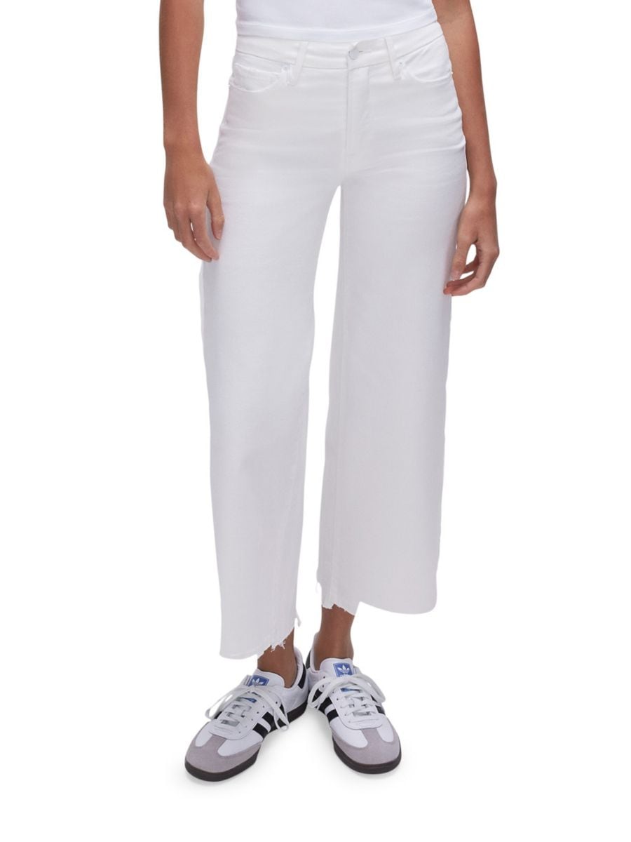 Укороченные джинсы-палаццо с хорошей талией Good American, белый
Укороченные джинсы-палаццо с хорошей талией Good American, белый