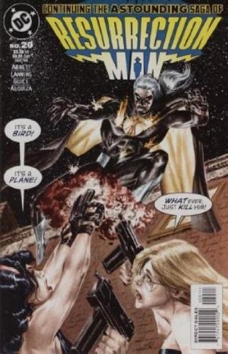 "Truth or Dare: Cape Fear, Episode 2" (Resurrection Man, Issue #20) (DC)
"Truth or Dare: Cape Fear, Episode 2" (Resurrection Man, Issue #20) (DC)