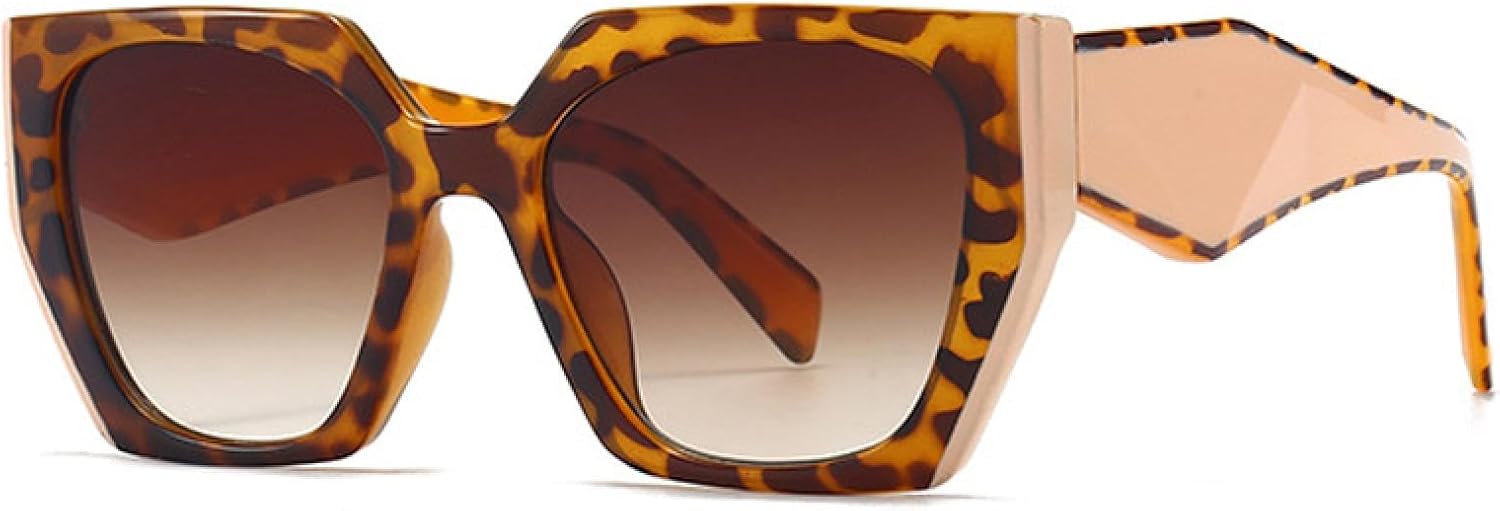 Ретро-солнцезащитные очки «кошачий глаз» с многоугольными линзами, разноцветные, модные женские, с прозрачным градиентом, защита от УФ-излучения UV400, мужские солнцезащитные очки VVTWSSW, Leopard Tea Gradient
Ретро-солнцезащитные очки «кошачий глаз» с многоугольными линзами, разноцветные, модные женские, с прозрачным градиентом, защита от УФ-излучения UV400, мужские солнцезащитные очки VVTWSSW, Leopard Tea Gradient