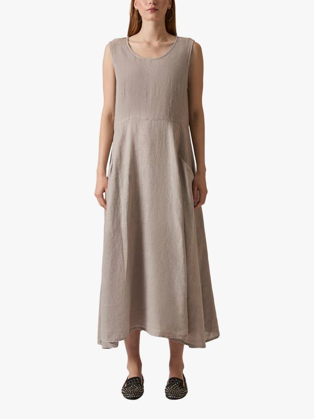 Льняное макси-платье James Lakeland, Taupe
Льняное макси-платье James Lakeland, Taupe