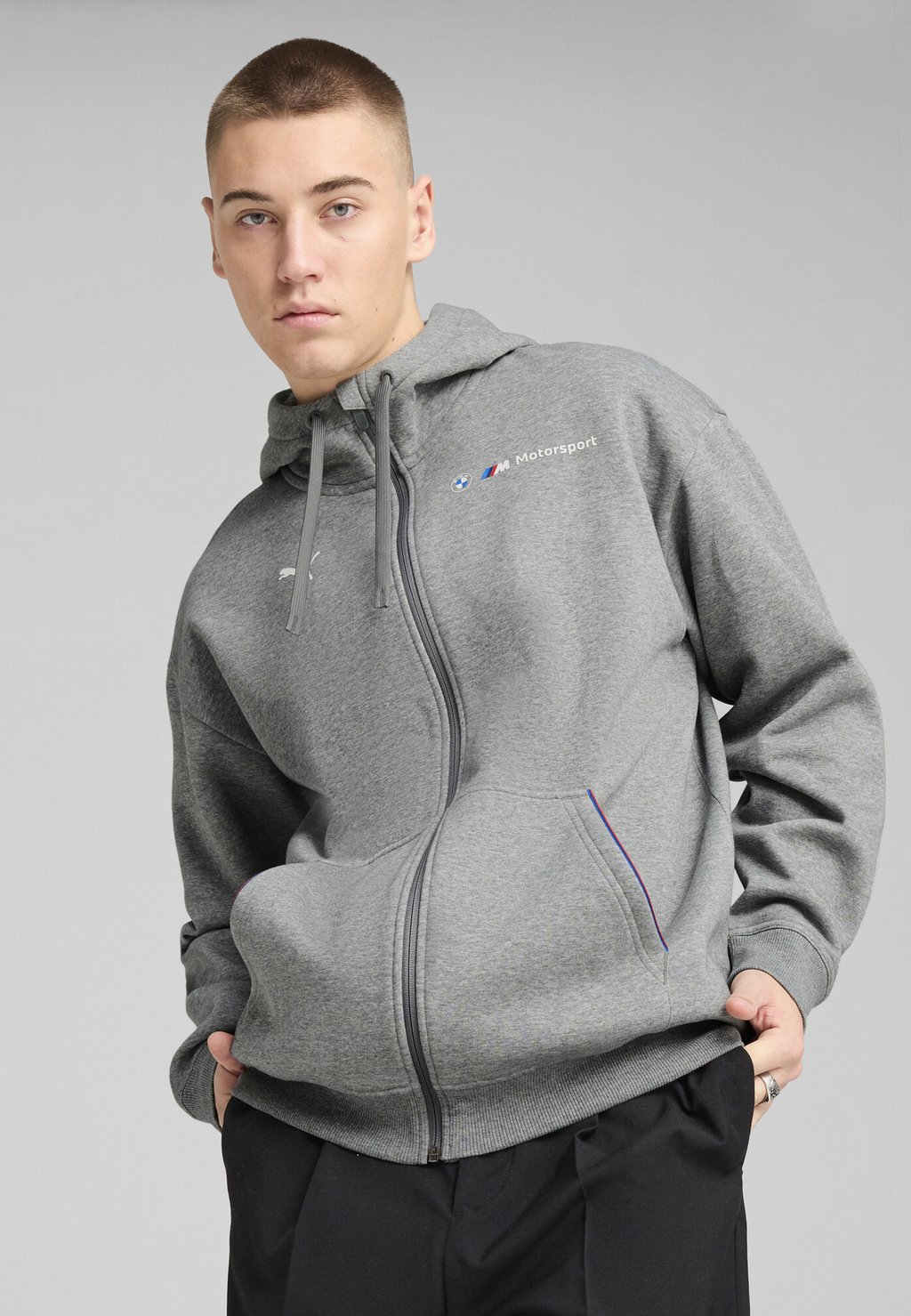 Толстовка на молнии BMW Puma, серый
Толстовка на молнии BMW Puma, серый