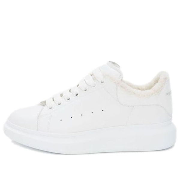 Кроссовки oversized sneaker 'white' Alexander Mcqueen, белый 
Кроссовки oversized sneaker 'white' Alexander Mcqueen, белый