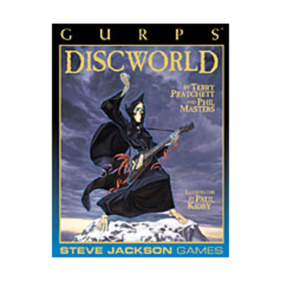 Discworld (1st Printing), GURPS (1st-3rd Edition) - Fictional Settings, мягкая обложка
Discworld (1st Printing), GURPS (1st-3rd Edition) - Fictional Settings, мягкая обложка