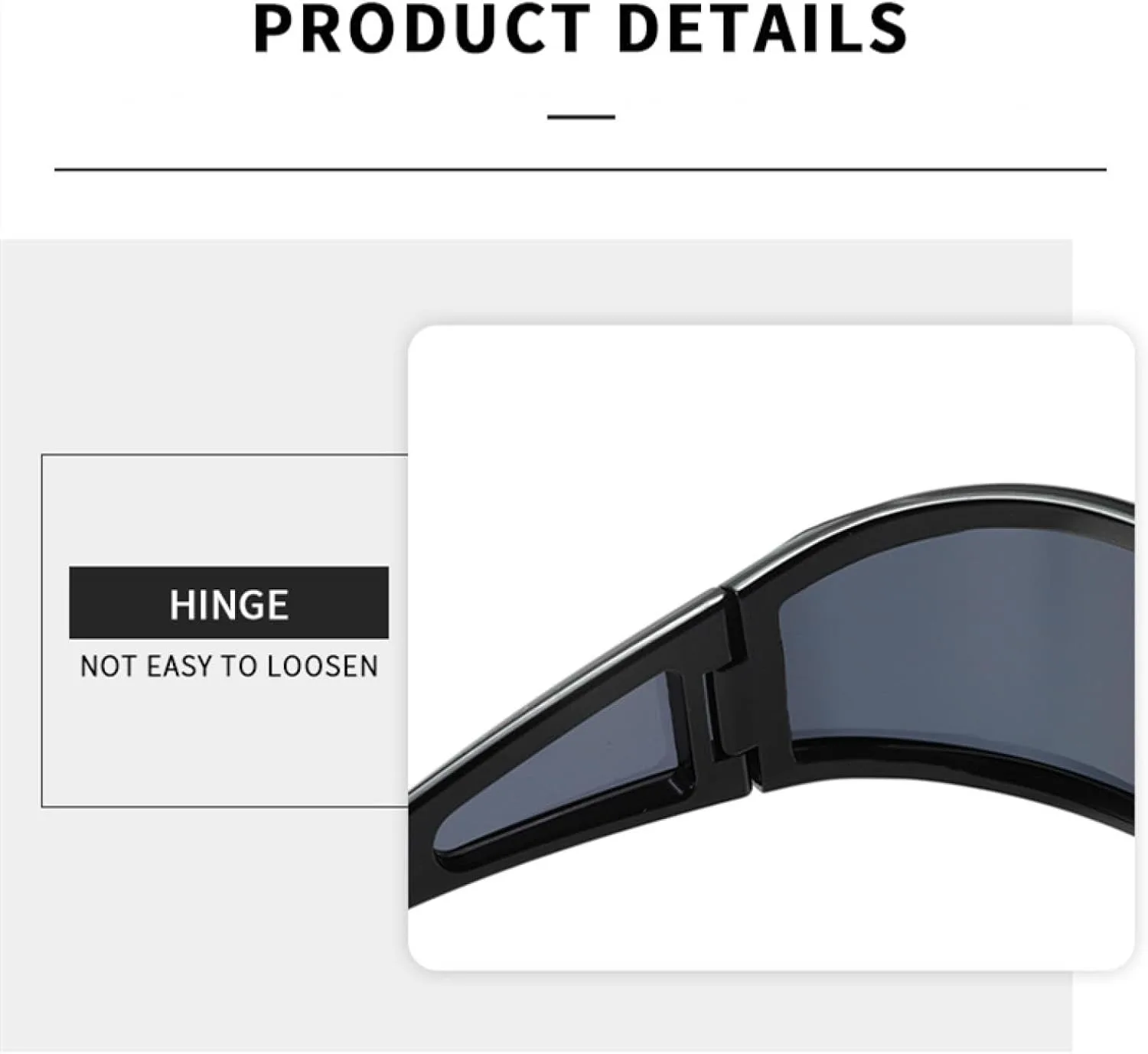 Винтажные панк-солнцезащитные очки для женщин, роскошные мужские солнцезащитные очки для активного отдыха с защитой от УФ-излучения UV400 TOIPASTN, Black Gray
Винтажные панк-солнцезащитные очки для женщин, роскошные мужские солнцезащитные очки для активного отдыха с защитой от УФ-излучения UV400 TOIPASTN, Black Gray