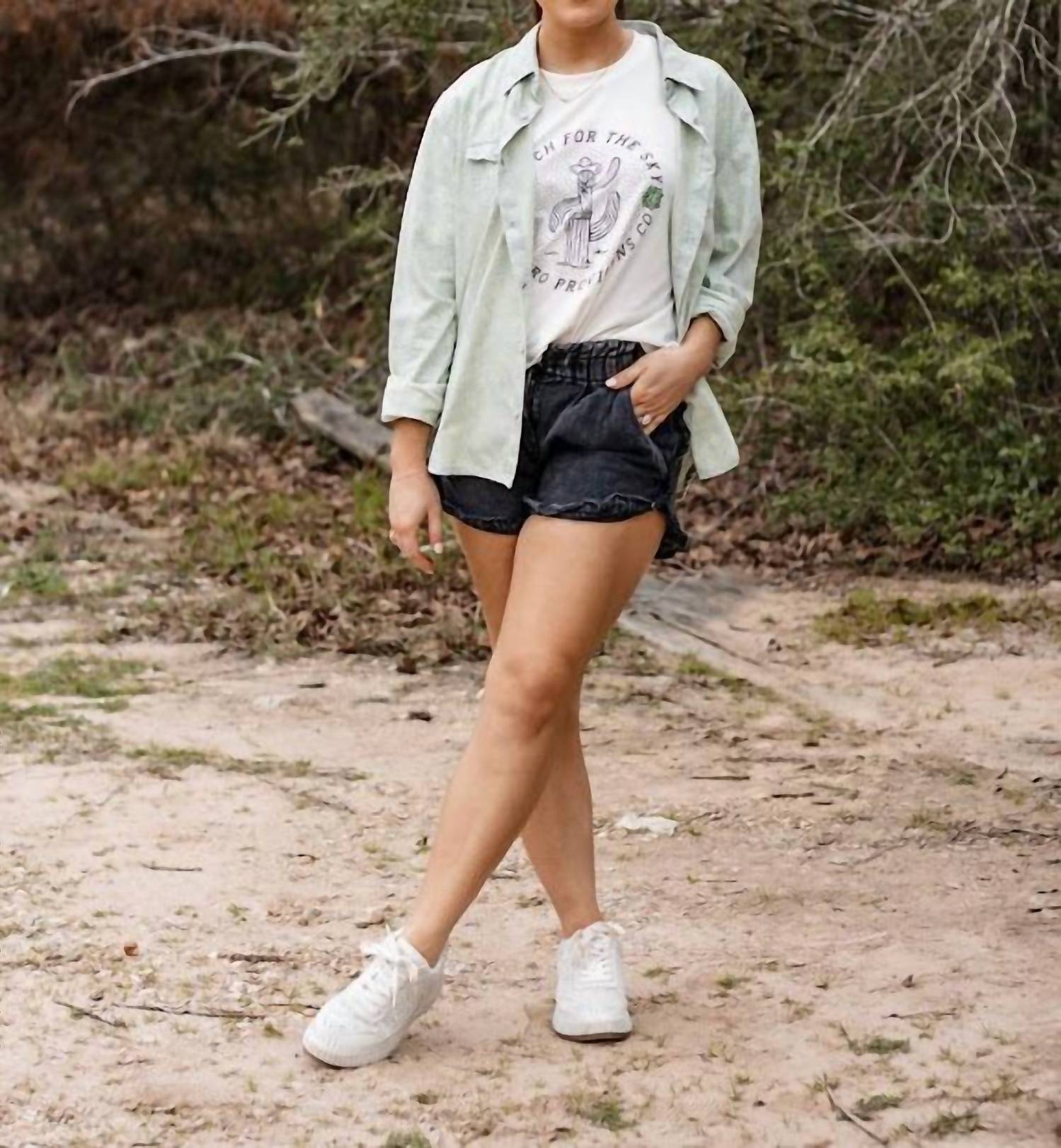 Рубашка Dottie в выстиранном синем TASHA POLIZZI
Рубашка Dottie в выстиранном синем TASHA POLIZZI