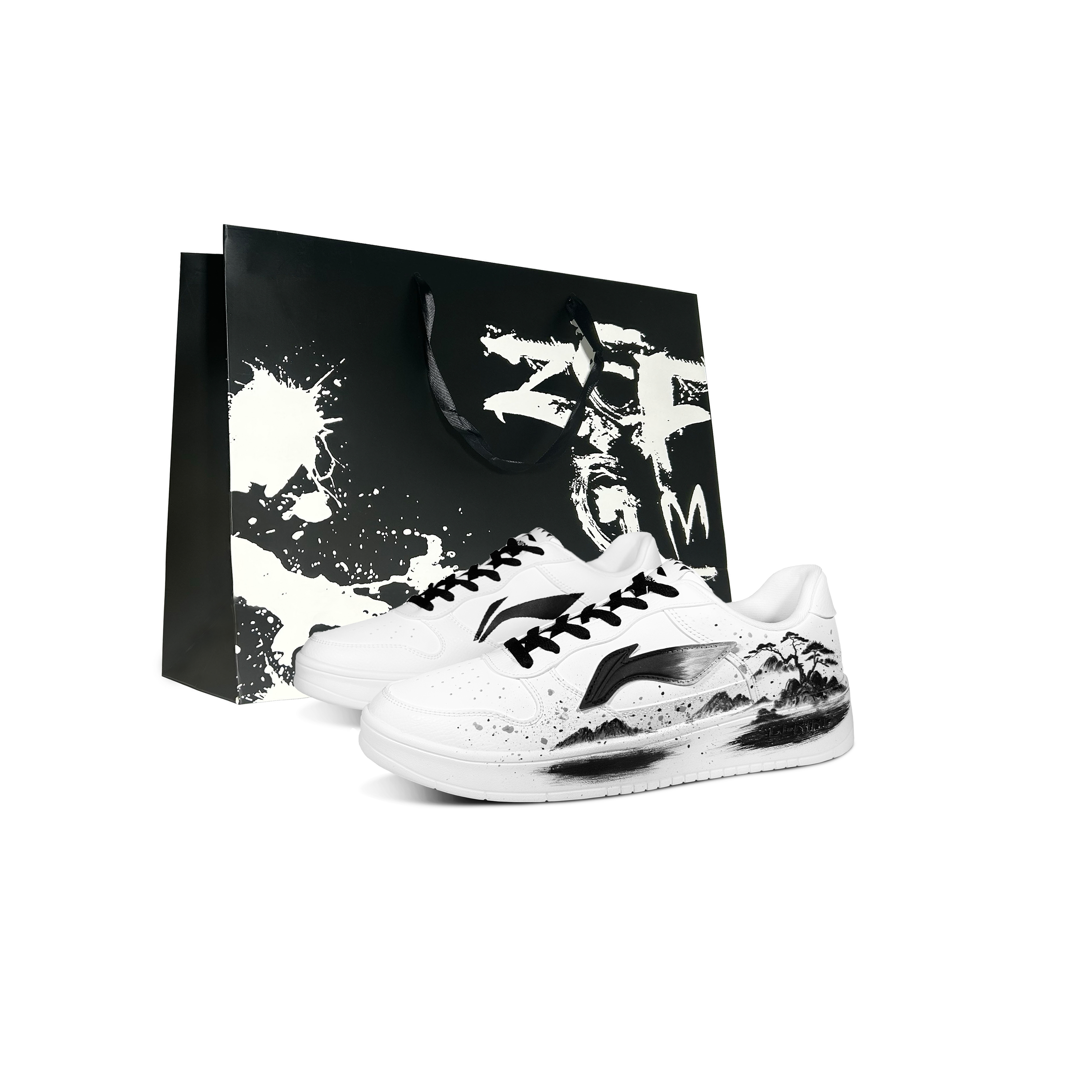 LINING Кроссовки для скейтбординга Pontoon Boats, нескользящие, износостойкие, дышащие, низкие, мужские, черно-белые
LINING Кроссовки для скейтбординга Pontoon Boats, нескользящие, износостойкие, дышащие, низкие, мужские, черно-белые