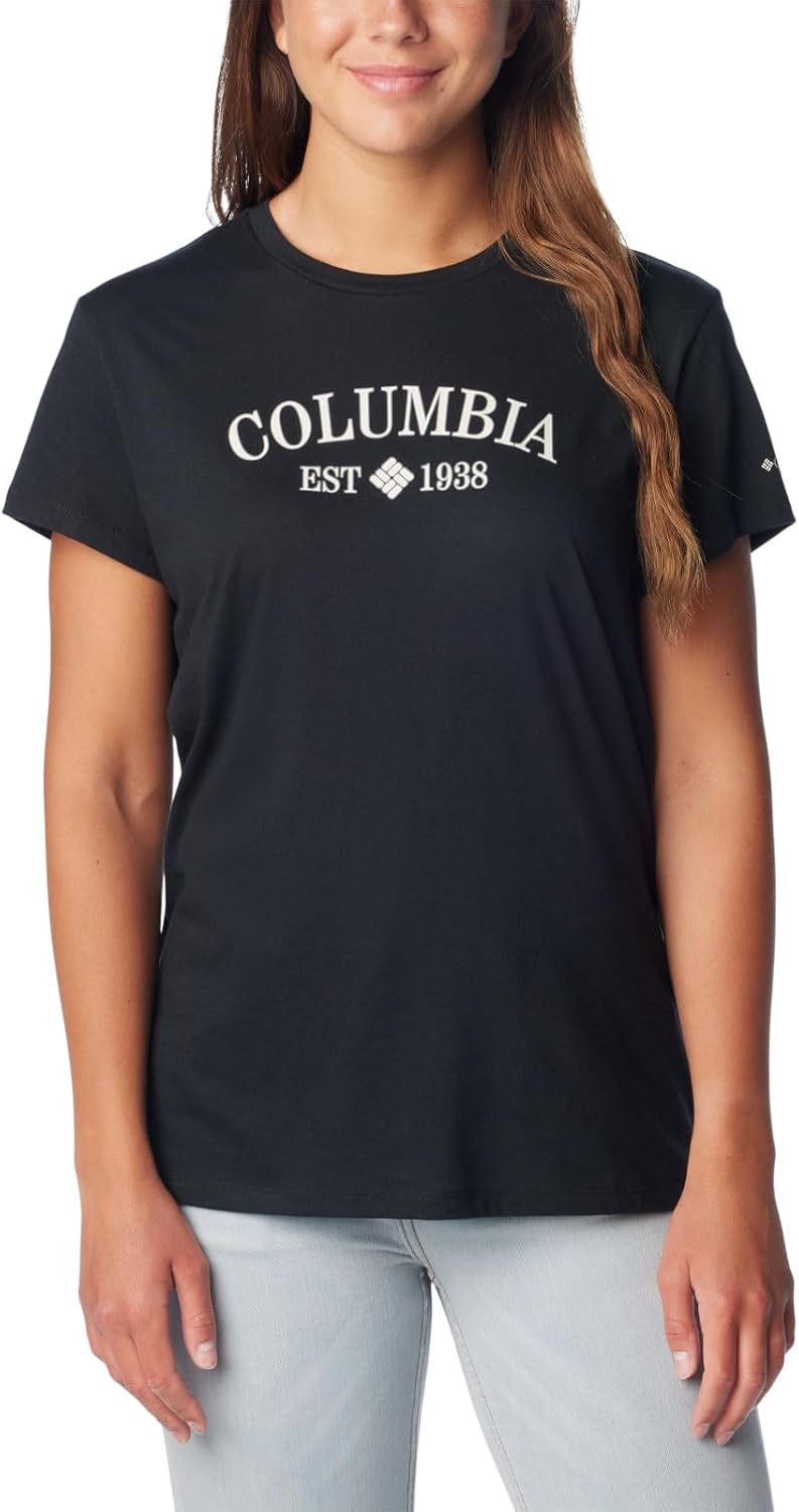 Женская футболка Columbia Trek с коротким рукавом и графическим принтом, Black/Csc Tradition, Черный, Женская футболка Columbia Trek с коротким рукавом и графическим принтом, Black/Csc Tradition
Женская футболка Columbia Trek с коротким рукавом и графическим принтом, Black/Csc Tradition, Черный, Женская футболка Columbia Trek с коротким рукавом и графическим принтом, Black/Csc Tradition