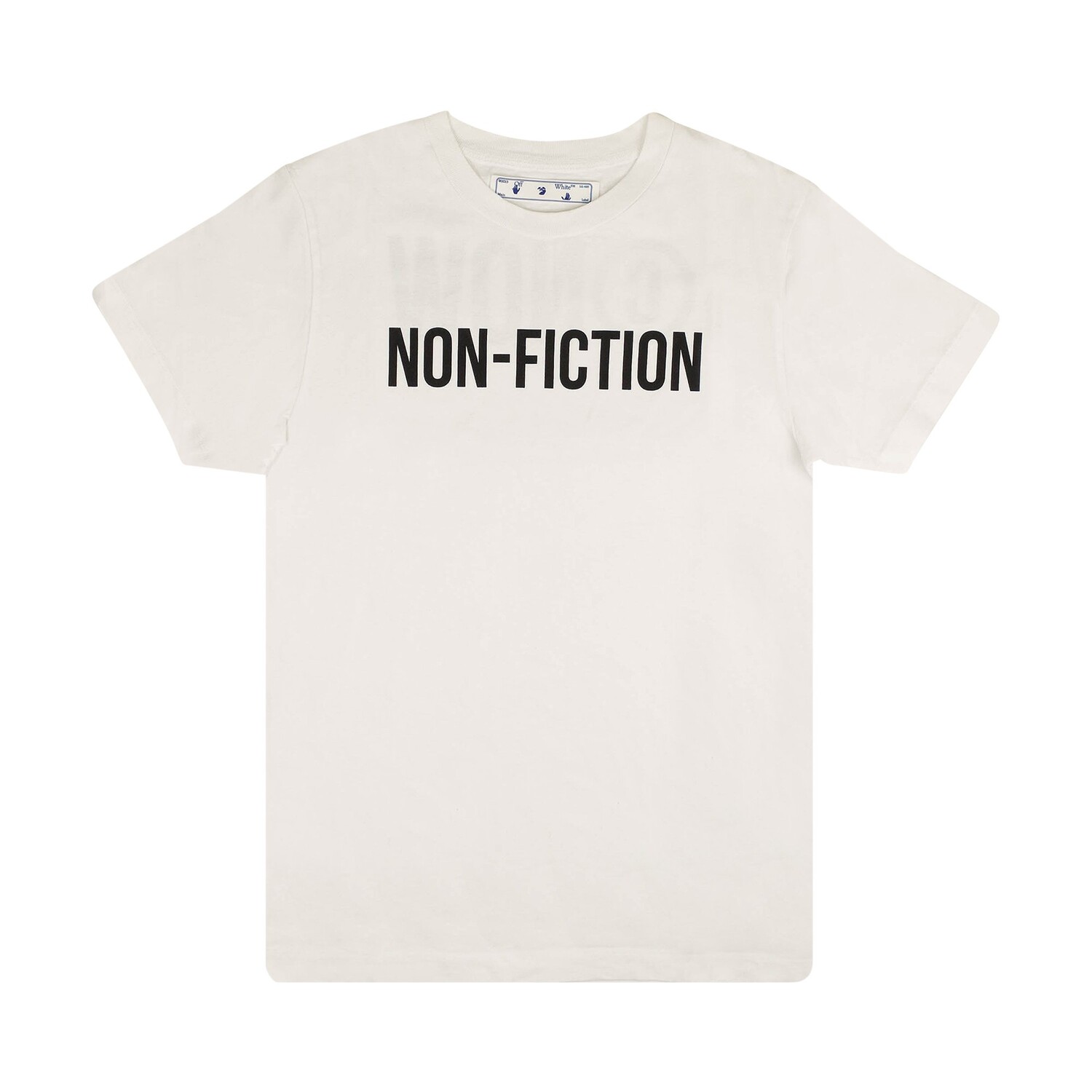Узкая футболка Off-White Nonfiction, цвет Белый
Узкая футболка Off-White Nonfiction, цвет Белый