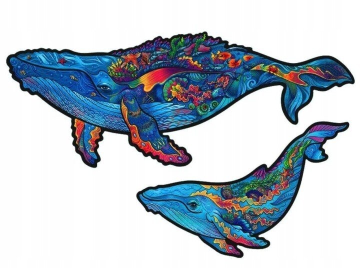 Деревянный пазл для взрослых Киты 2в1 М Pan i Pani Gadżet
Деревянный пазл для взрослых Киты 2в1 М Pan i Pani Gadżet