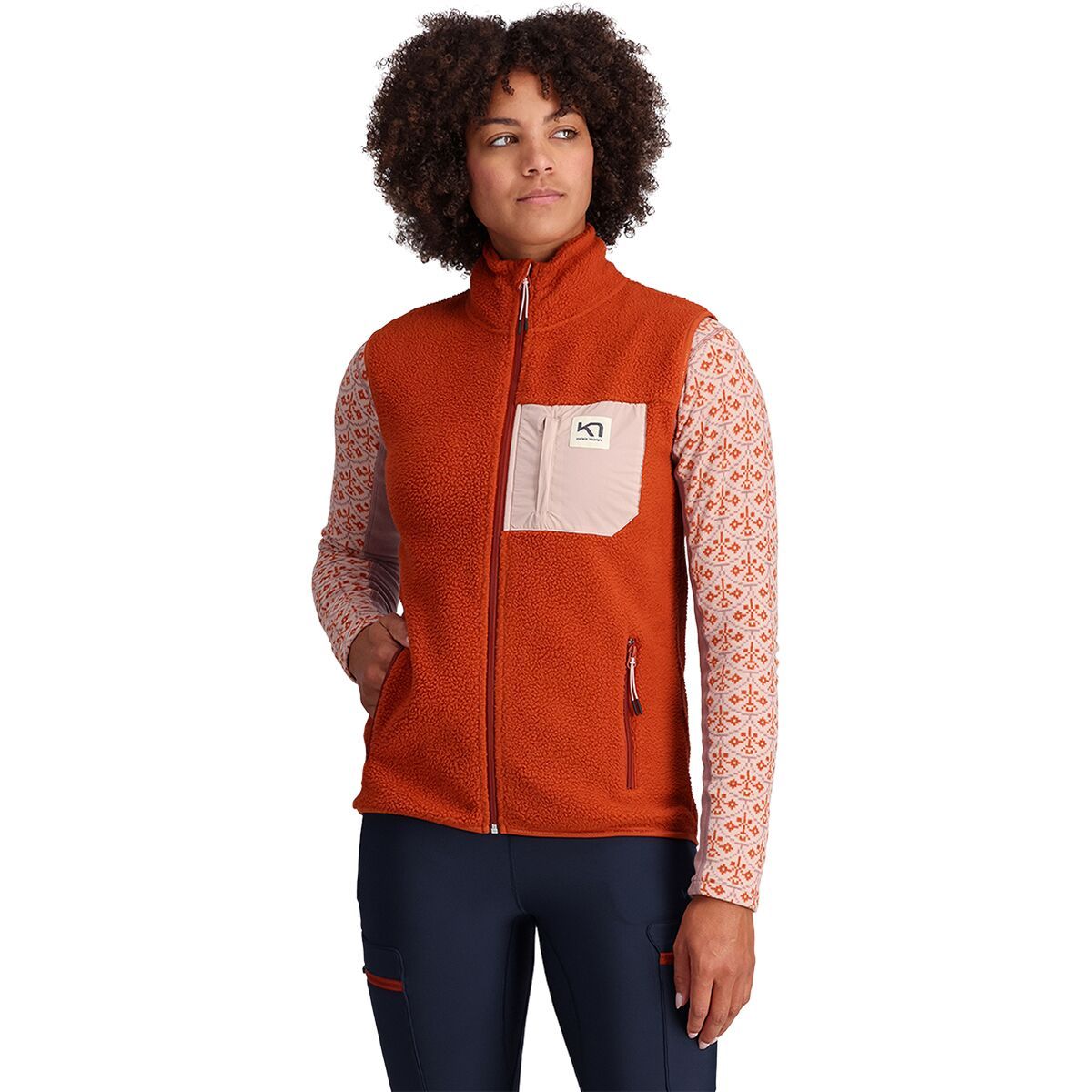 Флисовая жилетка Rothe Kari Traa, цвет maple
Флисовая жилетка Rothe Kari Traa, цвет maple