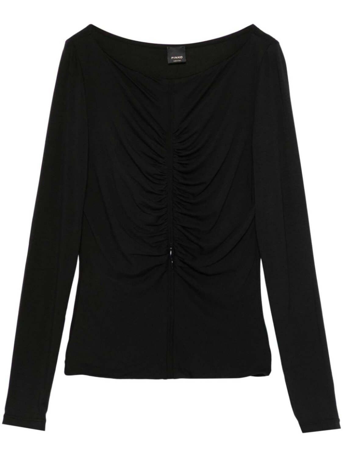 PINKO футболка со сборками, черный
PINKO футболка со сборками, черный