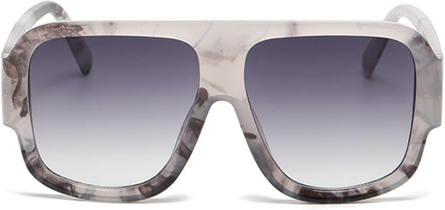 Willochra — стильные солнцезащитные очки большого размера для женщин и мужчин, с большими тонированными линзами, необычные очки с плоской верхней частью, очки-пилот с защитным экраном, крутые оттенки, Grey
Willochra — стильные солнцезащитные очки большого размера для женщин и мужчин, с большими тонированными линзами, необычные очки с плоской верхней частью, очки-пилот с защитным экраном, крутые оттенки, Grey