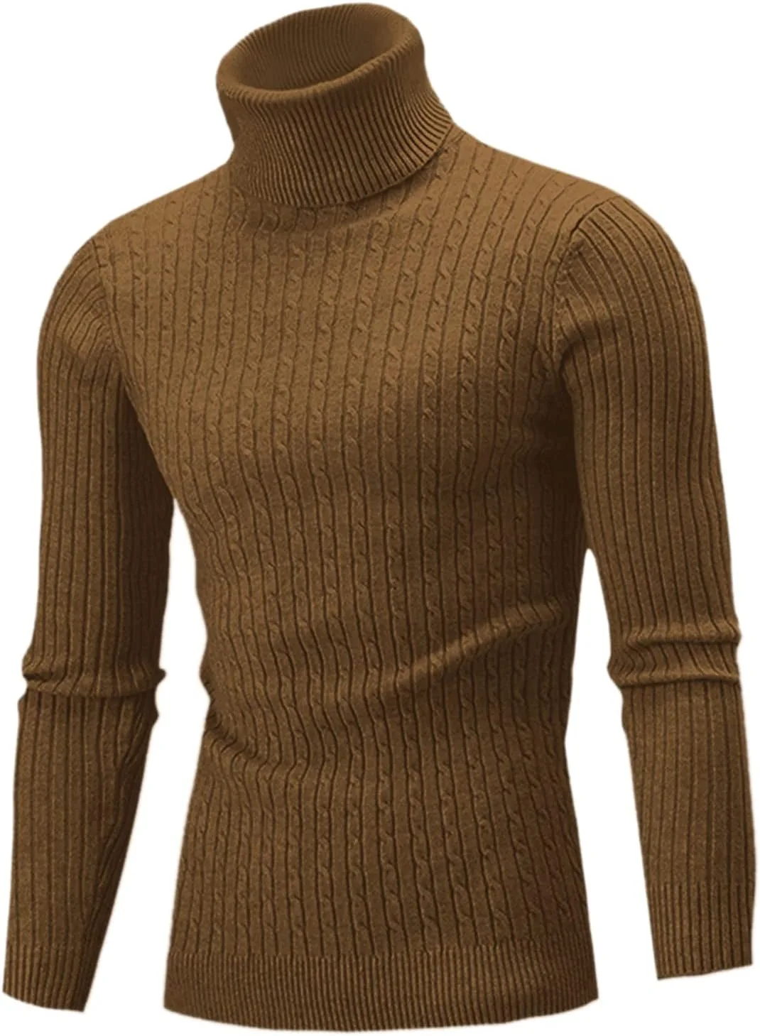 Мужской свитер водолазка Casual Slim Fit с узором Twist QZH.DUAO
Мужской свитер водолазка Casual Slim Fit с узором Twist QZH.DUAO