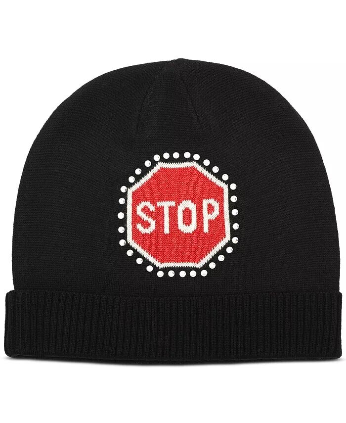 Женская шапка с дорожным знаком Kate Spade New York, черный
Женская шапка с дорожным знаком Kate Spade New York, черный