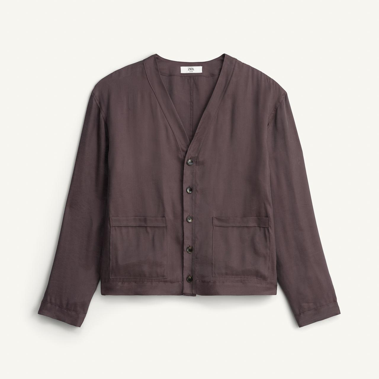 Куртка Zara Relaxed Fit Lyocell-Viscose, серый
Куртка Zara Relaxed Fit Lyocell-Viscose, серый