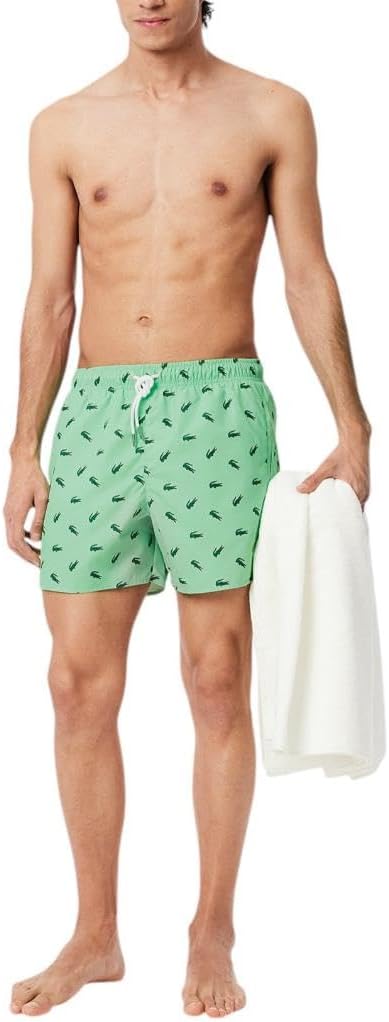 Мужские плавки Lacoste с крокодиловым принтом, Green Multicolor
Мужские плавки Lacoste с крокодиловым принтом, Green Multicolor