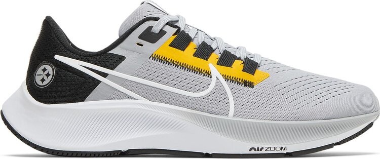 Кроссовки Nike NFL x Air Zoom Pegasus 38 'Pittsburgh Steelers', серый
Кроссовки Nike NFL x Air Zoom Pegasus 38 'Pittsburgh Steelers', серый