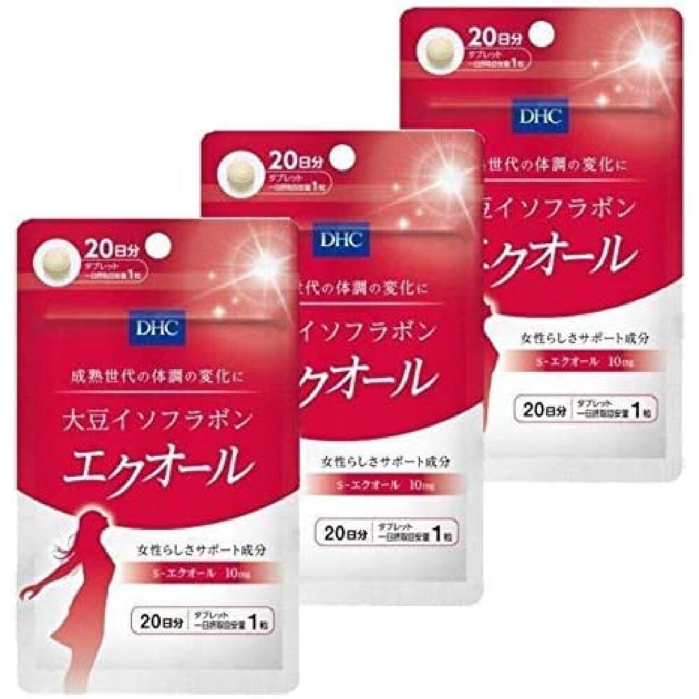 Эквол для женского здоровья DHC Soy Isoflavone, 3x20 шт.
Эквол для женского здоровья DHC Soy Isoflavone, 3x20 шт.