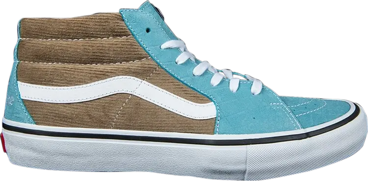 Кеды Vans Supreme x Sk8 Mid Pro Corduroy Croc, синий
Кеды Vans Supreme x Sk8 Mid Pro Corduroy Croc, синий