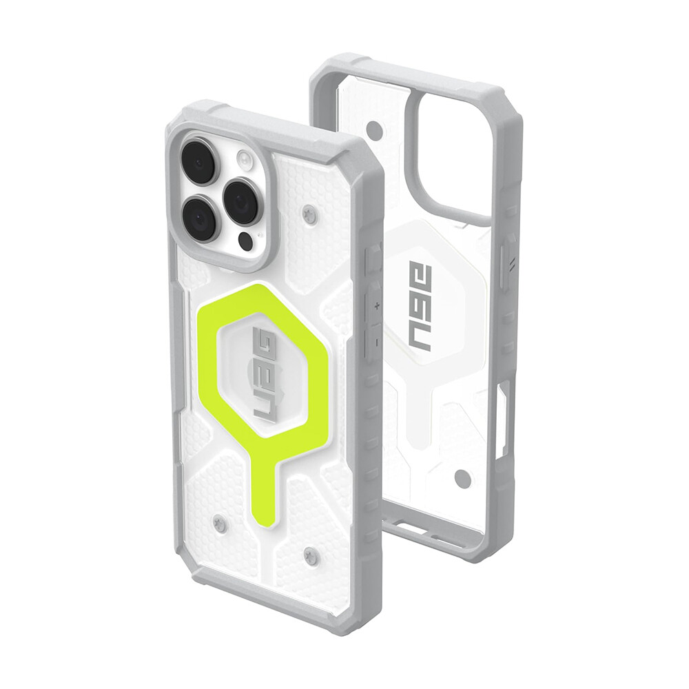 Чехол UAG Pathfinder для iPhone 16 Pro Max с MagSafe, Clear Active Neon, Прозрачный, Чехол UAG Pathfinder для iPhone 16 Pro Max с MagSafe, Clear Active Neon
Чехол UAG Pathfinder для iPhone 16 Pro Max с MagSafe, Clear Active Neon, Прозрачный, Чехол UAG Pathfinder для iPhone 16 Pro Max с MagSafe, Clear Active Neon