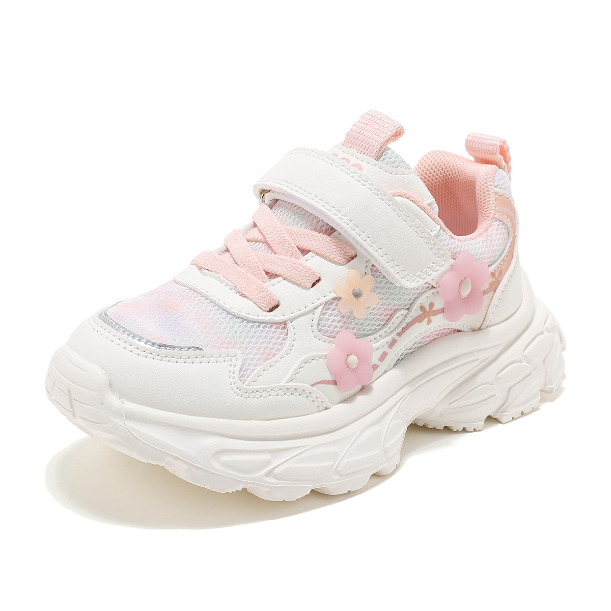 ABC KIDS Дышащие, легкие, амортизирующие, нескользящие, детские кроссовки белого/розового цвета
ABC KIDS Дышащие, легкие, амортизирующие, нескользящие, детские кроссовки белого/розового цвета