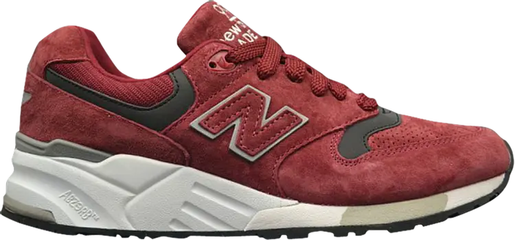 Кроссовки New Balance 999 Made in USA 'Burgundy Grey', красный 
Кроссовки New Balance 999 Made in USA 'Burgundy Grey', красный