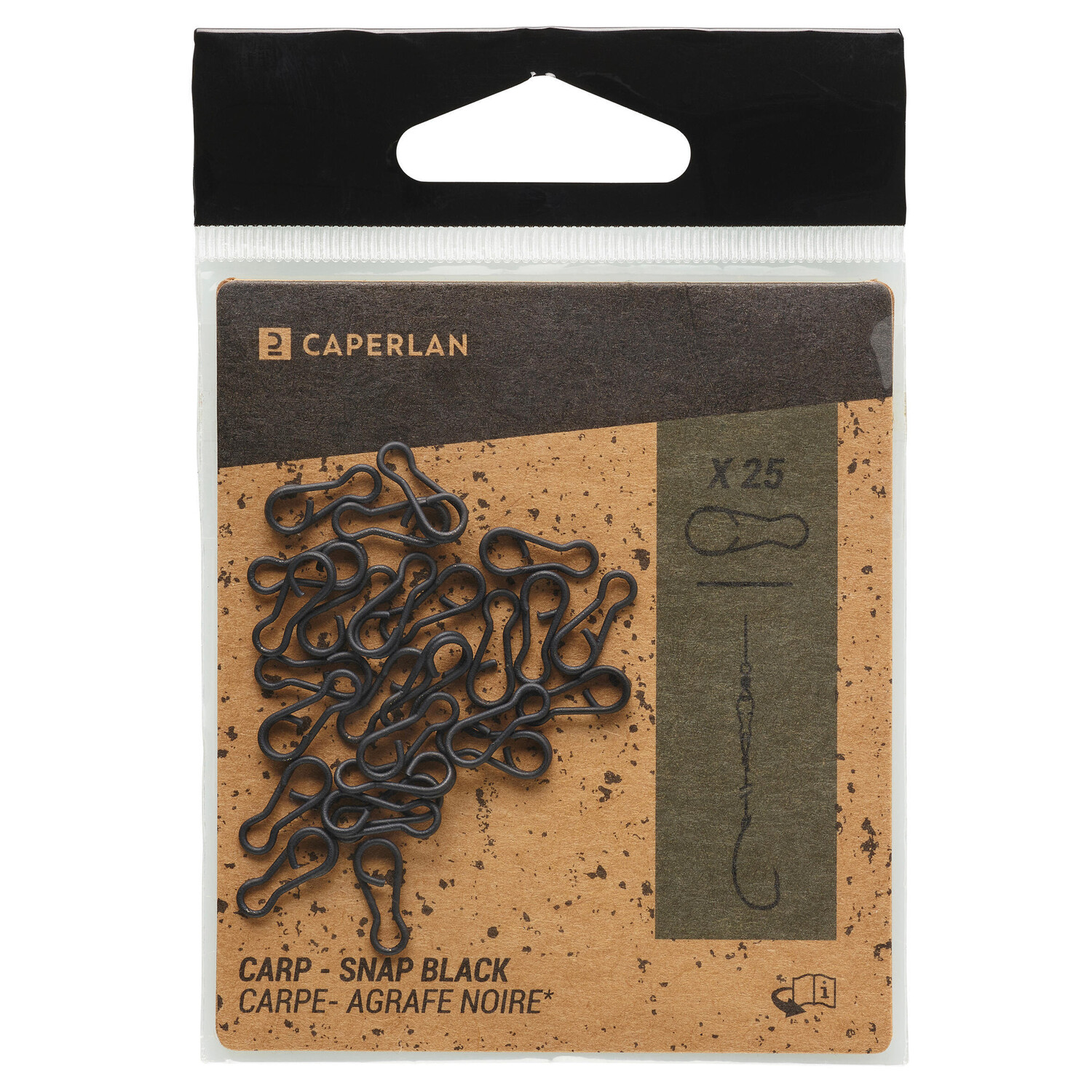 Карабин черный 25 шт. CAPERLAN
Карабин черный 25 шт. CAPERLAN