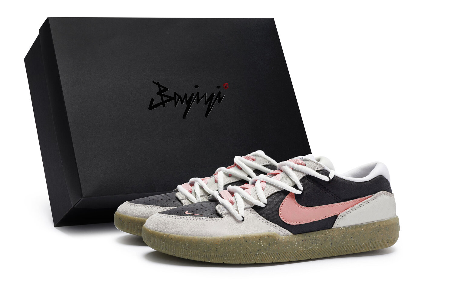 Nike Скейтерские кеды SB Force 58 унисекс низкие телесно-розовые серо-черные мясной розовый, цвет Gray Black Meat Pink
Nike Скейтерские кеды SB Force 58 унисекс низкие телесно-розовые серо-черные мясной розовый, цвет Gray Black Meat Pink