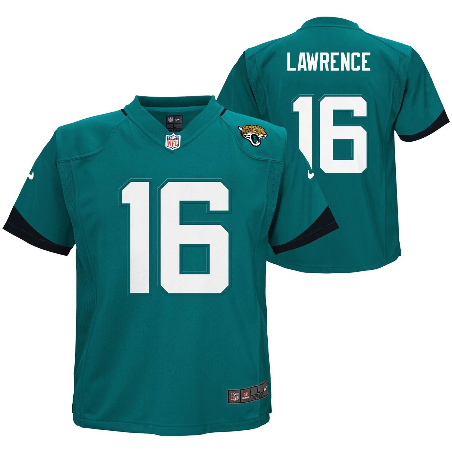 Джерси для малышей Nike Trevor Lawrence Teal Jacksonville Jaguars Game Jersey Nike
Джерси для малышей Nike Trevor Lawrence Teal Jacksonville Jaguars Game Jersey Nike