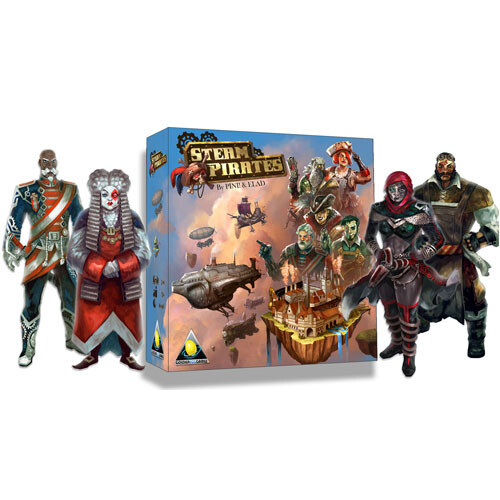 Настольная игра Steam Pirates
Настольная игра Steam Pirates