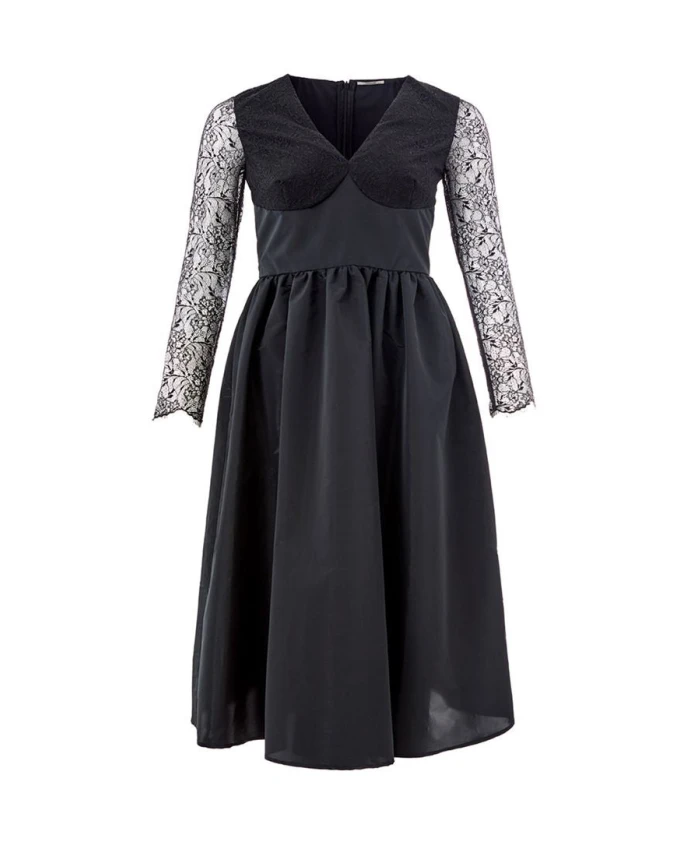 Элегантное платье из полиэстера Lardini, черный
Элегантное платье из полиэстера Lardini, черный