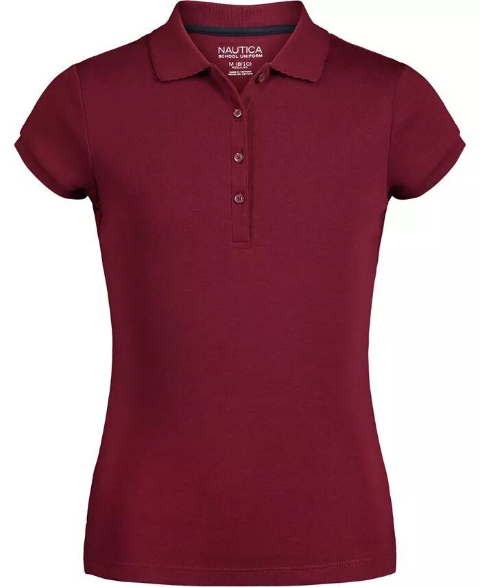 Рубашка поло с коротким рукавом для больших девочек Nautica, красный
Рубашка поло с коротким рукавом для больших девочек Nautica, красный