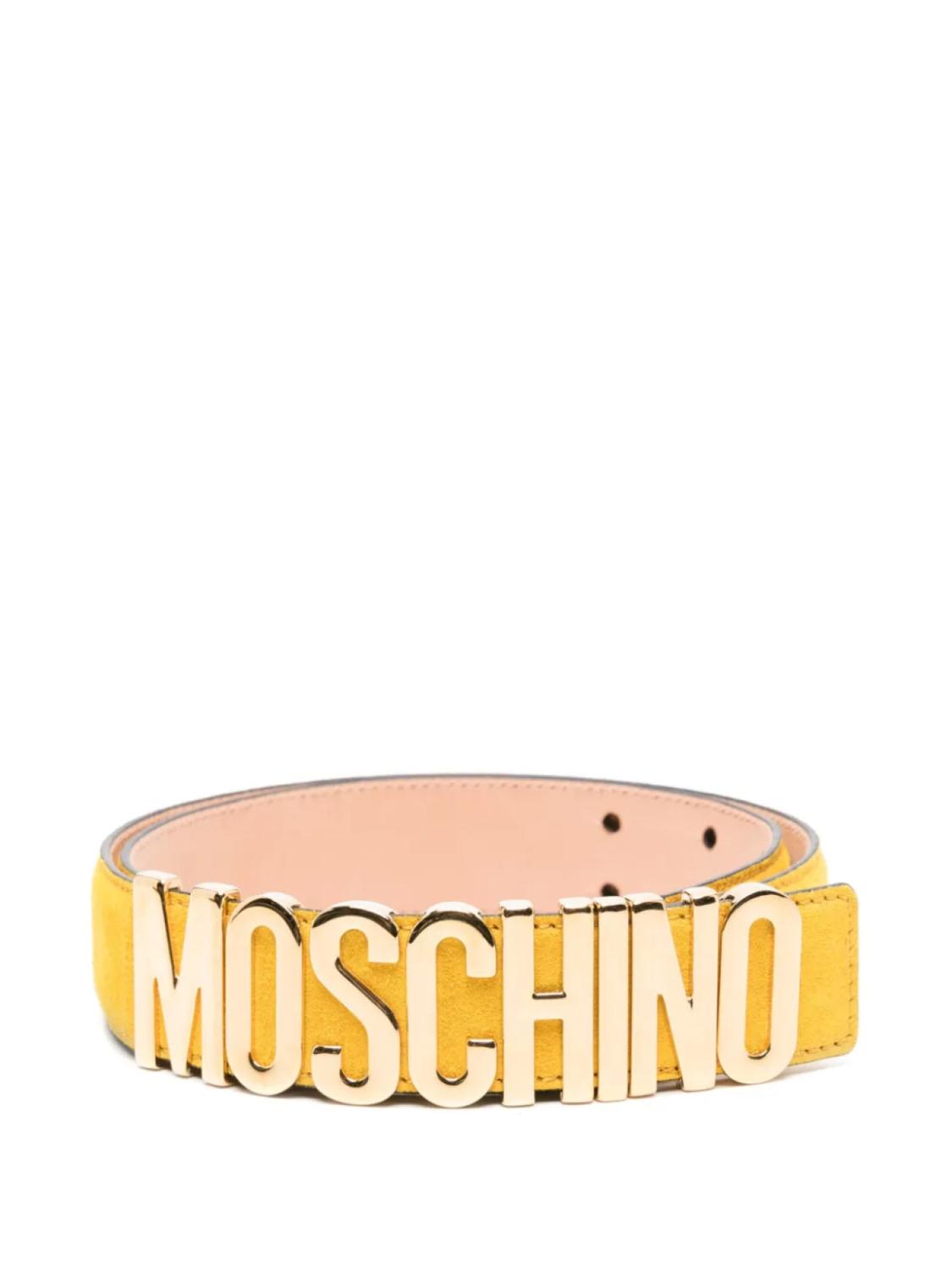 Moschino ремень с пряжкой-логотипом, желтый
Moschino ремень с пряжкой-логотипом, желтый