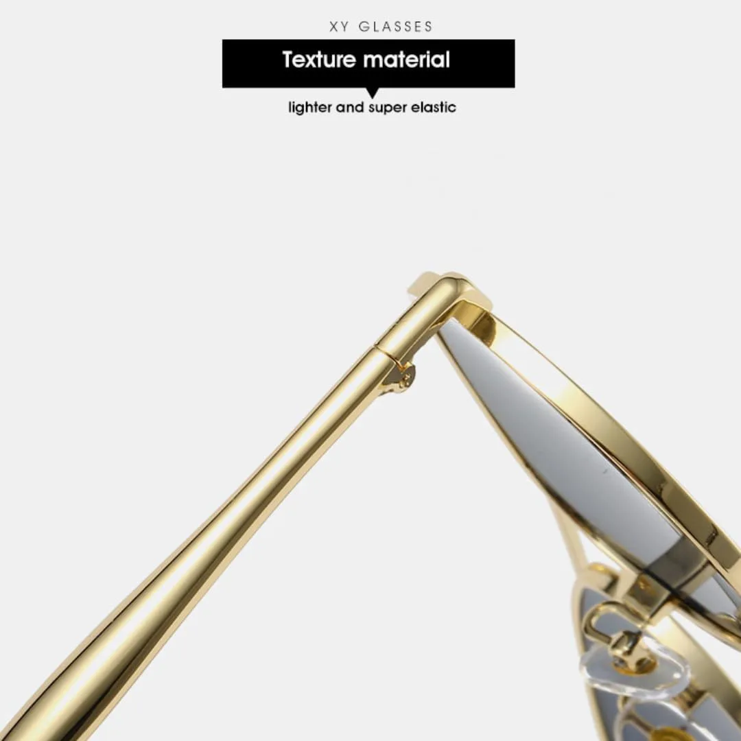 Модные классические солнцезащитные очки для мужчин и женщин, металлические, с защитой от УФ-излучения UV400, идеально подходят для путешествий UATXTAU, Gold Gray
Модные классические солнцезащитные очки для мужчин и женщин, металлические, с защитой от УФ-излучения UV400, идеально подходят для путешествий UATXTAU, Gold Gray