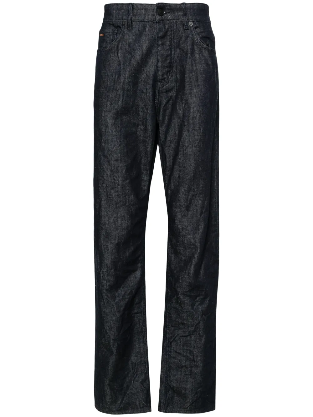 Прямые джинсы средней посадки BOSS, синий
Прямые джинсы средней посадки BOSS, синий