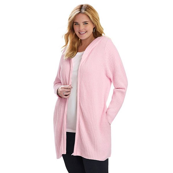 Худи-кардиган Shaker Woman Within, Pink
Худи-кардиган Shaker Woman Within, Pink