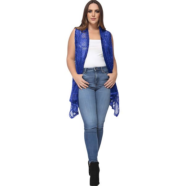 Женский кардиган-пончо без рукавов в стиле бохо, плюс сайз Anna-Kaci, Royal Blue, Синий, Женский кардиган-пончо без рукавов в стиле бохо, плюс сайз Anna-Kaci, Royal Blue
Женский кардиган-пончо без рукавов в стиле бохо, плюс сайз Anna-Kaci, Royal Blue, Синий, Женский кардиган-пончо без рукавов в стиле бохо, плюс сайз Anna-Kaci, Royal Blue