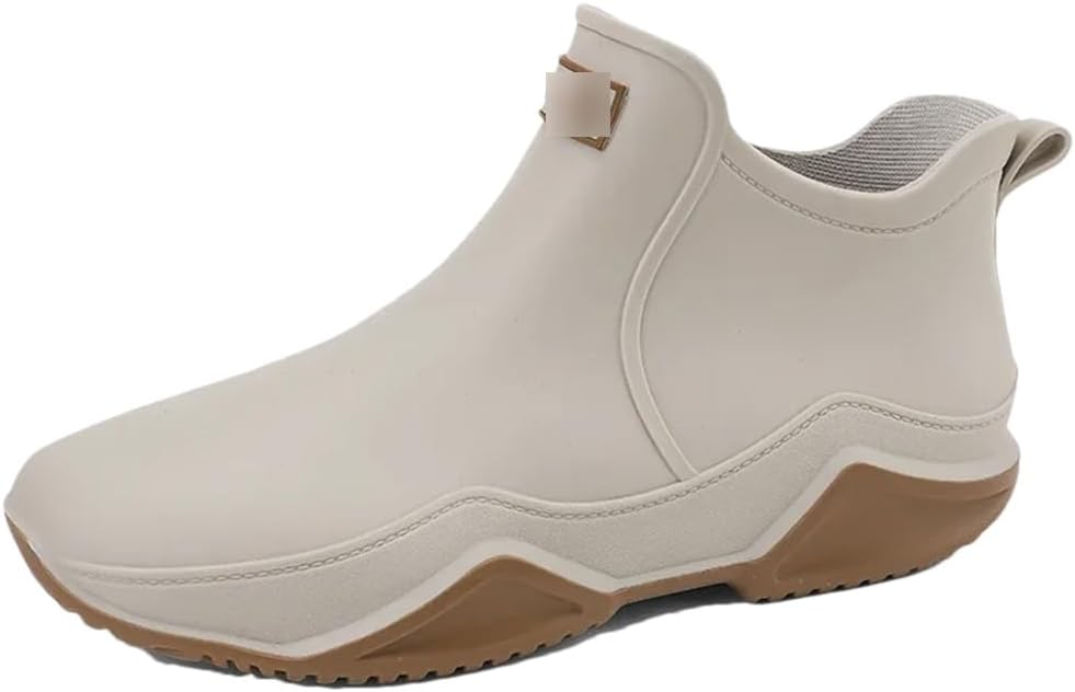 Модные дождевые сапоги для пары, мужские и женские высокие походные, рыбацкие водонепроницаемые ботинки, противоскользящие ботинки до щиколотки Wjnvfioo, бежевый
Модные дождевые сапоги для пары, мужские и женские высокие походные, рыбацкие водонепроницаемые ботинки, противоскользящие ботинки до щиколотки Wjnvfioo, бежевый