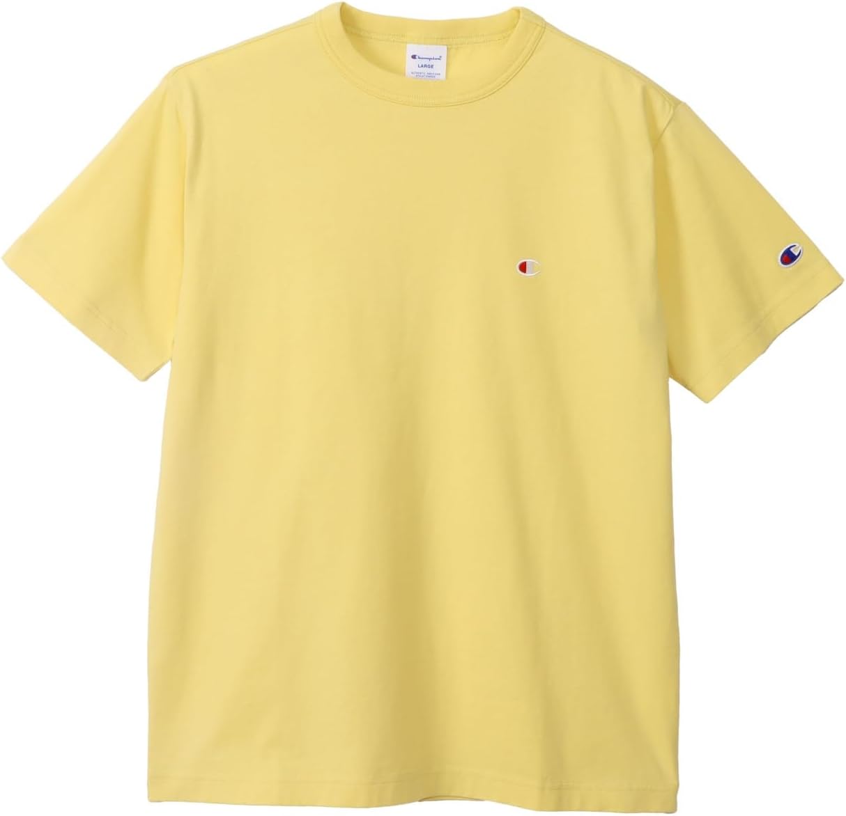 Мужская футболка Champion C3-P300Z/C3-X352L, короткий рукав, 100% хлопок, Classic Cotton USA, вышивка логотипа в одну точку, футболка с коротким рукавом, базовая модель, кремово-желтый
Мужская футболка Champion C3-P300Z/C3-X352L, короткий рукав, 100% хлопок, Classic Cotton USA, вышивка логотипа в одну точку, футболка с коротким рукавом, базовая модель, кремово-желтый