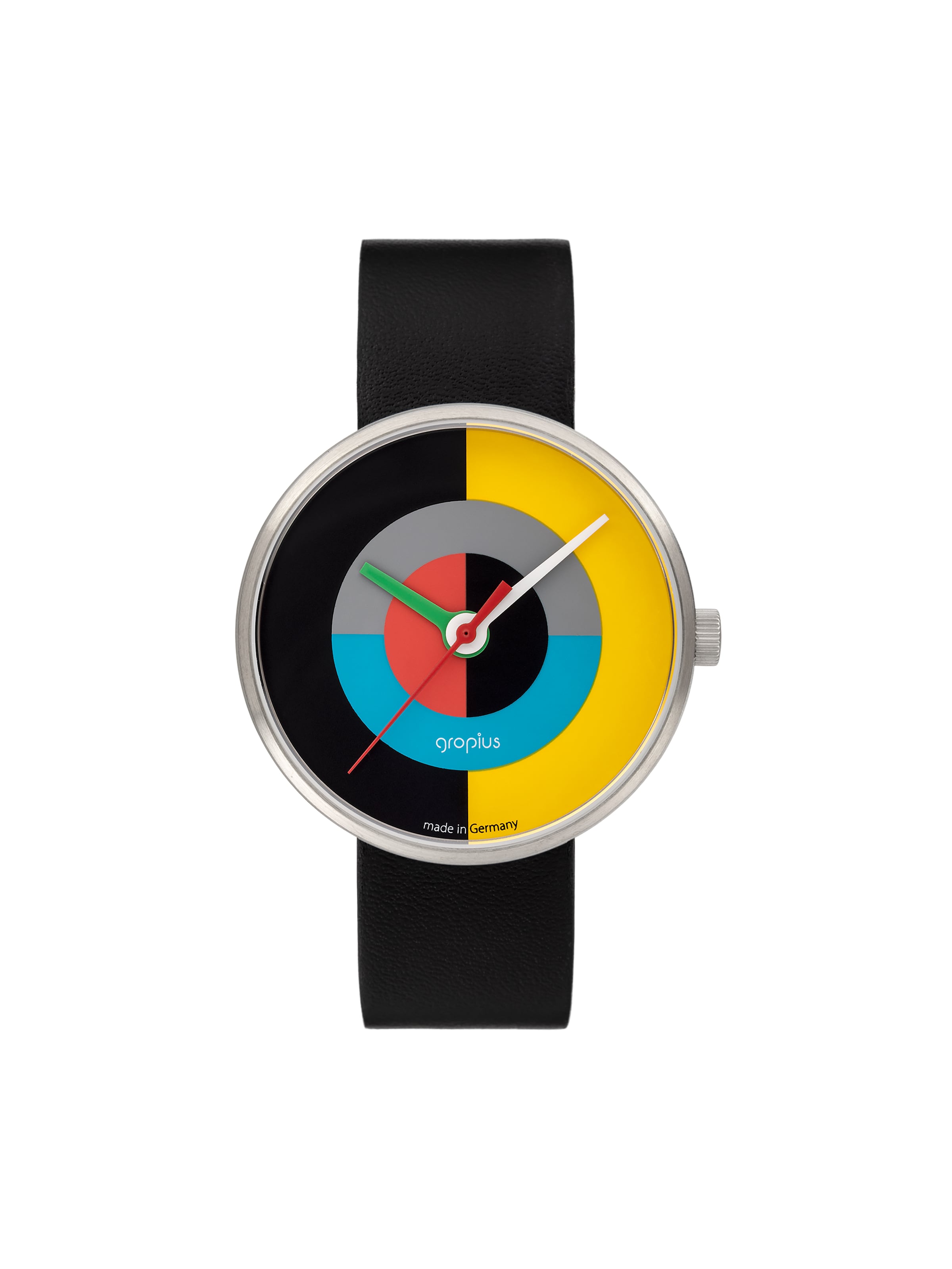 WALTER GROPIUS Часы Analog 'J. ALBERS' в черном цвете
WALTER GROPIUS Часы Analog 'J. ALBERS' в черном цвете