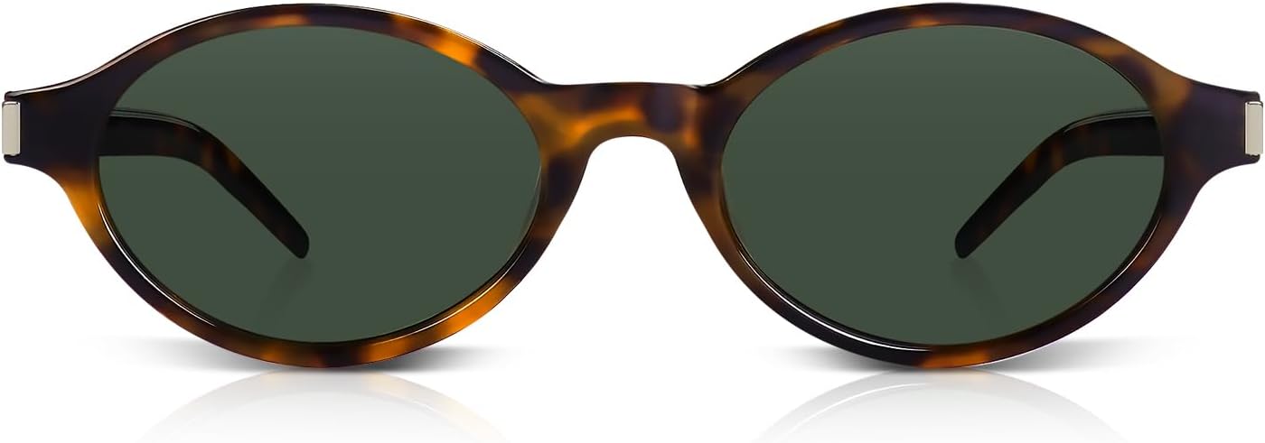 Солнцезащитные очки DrRelax Retro Oval для женщин, модные, в стиле 90-х, небольшие, винтажные, дизайнерские, с линзами, защищающими от УФ-излучения UV400, Tortoise/ Greyish Green
Солнцезащитные очки DrRelax Retro Oval для женщин, модные, в стиле 90-х, небольшие, винтажные, дизайнерские, с линзами, защищающими от УФ-излучения UV400, Tortoise/ Greyish Green