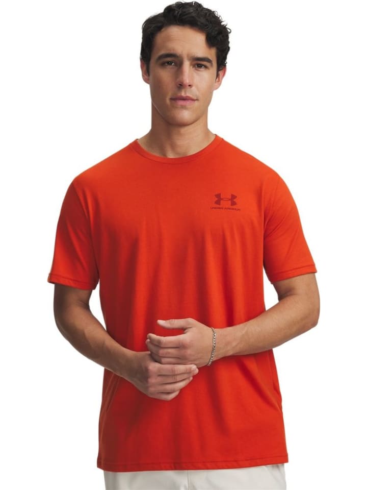 Спортивная футболка Sportstyle Lc T-Shirt оранжевого цвета Under Armour
Спортивная футболка Sportstyle Lc T-Shirt оранжевого цвета Under Armour