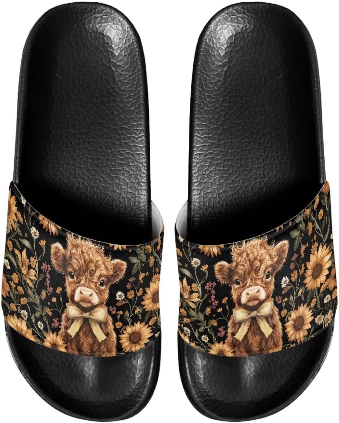Домашние тапочки для женщин и мужчин Mintulipy, Sunflower Highland Cow-1
Домашние тапочки для женщин и мужчин Mintulipy, Sunflower Highland Cow-1