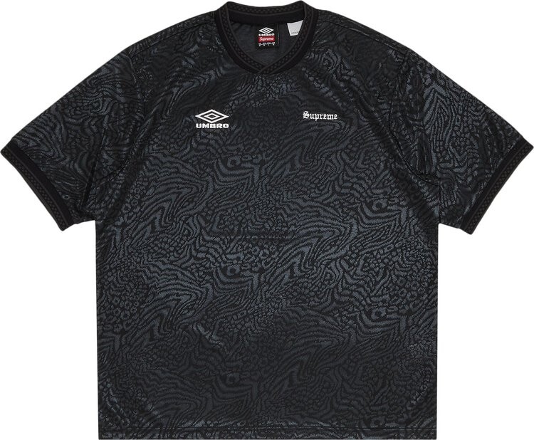 Футболка Supreme x Umbro Jacquard Animal Print Soccer Jersey 'Black', черный
Футболка Supreme x Umbro Jacquard Animal Print Soccer Jersey 'Black', черный