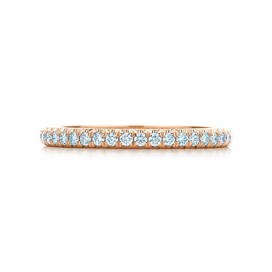 Кольцо Tiffany & Co. Tiffany Soleste Full Eternity, розовое золото/бриллиант
Кольцо Tiffany & Co. Tiffany Soleste Full Eternity, розовое золото/бриллиант