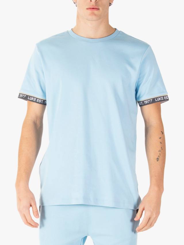 Хлопчатобумажная футболка nelson regular fit с коротким рукавом LUKE 1977, цвет Sky Blue
Хлопчатобумажная футболка nelson regular fit с коротким рукавом LUKE 1977, цвет Sky Blue