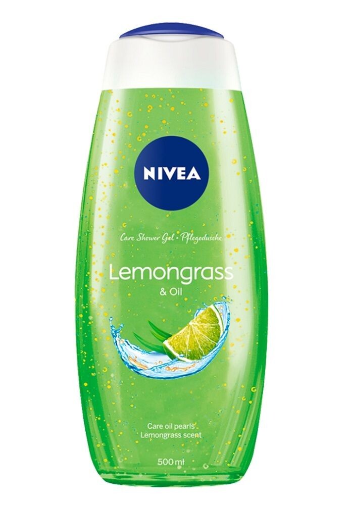 Nivea Lemongrass&Oil гель для душа, 500 ml 
Nivea Lemongrass&Oil гель для душа, 500 ml
