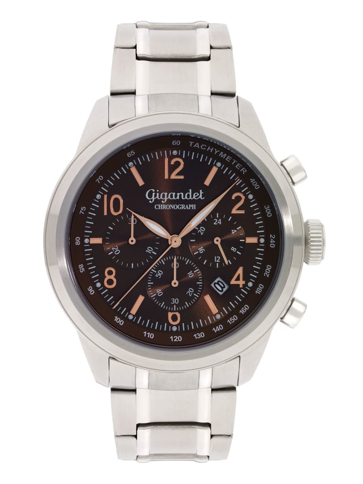 Gigandet Кварцевые часы "JOURNEY" в серебристо-коричневом цвете
Gigandet Кварцевые часы "JOURNEY" в серебристо-коричневом цвете